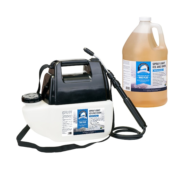 Bare Ground Battery Mag Plus powered sprayer w/ 1 gallon of liquid deicer BGPS-1 - main